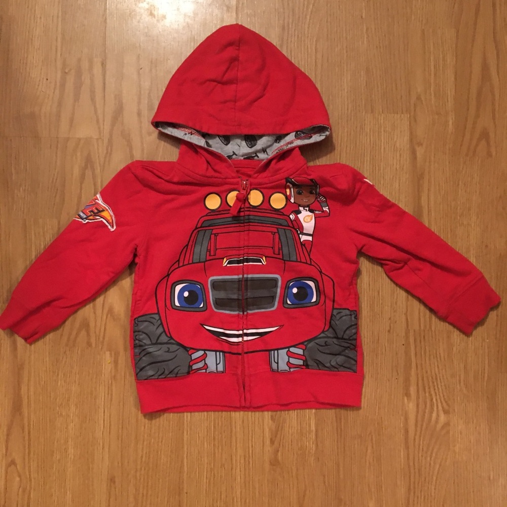 Blaze and the Monster Machines zipper hoodie